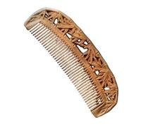 Handmade Carving Wooden Comb Head Massage Hair Styling Care Tool Comb(09)