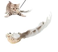 Handmade Cat Toy - Bird Teaser Stick, Feather Interactive Kickers Toy | Kitten Chew Sticks, Refills For Cat Wand, Pet Plays Accessories, Engaging Interactive Toys For Cats, Kittens, Small Animals, Fun