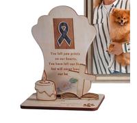 Handmade Cats Memorial Stake - Handcrafted Grave Decorations,Wooden Remembrance Print Ornaments for Home, Garden, Patio, Grave, Yard