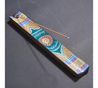Handmade Ceramic Incense Stick Holder with Traditional Chinese Enamel Palace Pattern - Porcelain Burner for Lounging, Yoga or Mosquito Repelling - Suitable for Cones