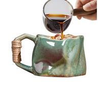 Handmade Ceramic Mugs - 250ml Ceramic Coffee, Handmade Aesthetic Tea, Ceramic Cups Crafts | Portable Decorative Mug For In The Maiso