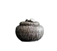 Handmade Ceramic Tea Canister, Sealed Tea Caddy, Storage Box for Tea and Candy, Organizer Jar for Kitchen, Tea Container, Decorative Tea Box
