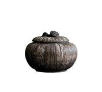 Handmade Ceramic Tea Canister, Sealed Tea Caddy, Storage Box for Tea and Candy, Organizer Jar for Kitchen, Tea Container, Decorative Tea Box