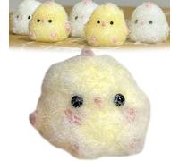 Handmade Chick Taba Squish Toys,Fidget Toys,2025 Cute Chick Squeeze Toys for Stress Relief,Squish Chicken Stress Toy,Chicken Taba Squish Toy, Ultra Soft Squish Fidget Toys for Xmas Party Favor Gift