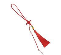 Handmade Chinese Knot Keychain Pendant Traditional Tassel Key Rope Polyester Cord Phone Accessories Braided Tassel Accessories, フリーサイズ