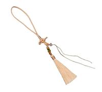 Handmade Chinese Knot Keychain Pendant Traditional Tassel Key Rope Polyester Cord Phone Accessories Braided Tassel Accessories, フリーサイズ