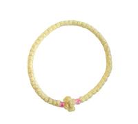 Handmade Christian Orthodox Greek Chotki Komboskoini Prayer Rope Thin White