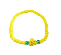 Handmade Christian Orthodox Greek Chotki Komboskoini Prayer Rope Thin Yellow