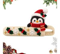 Handmade Christmas Door Handle Covers, 6 Festive Designs, Knob Protector | 6 Piece Set, Holiday Look, Easy Setup, Perfect for Present Mum Her New Home Secret Santa, Great for Christmas Use