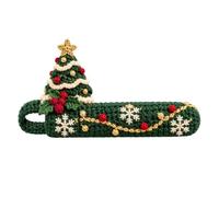 Handmade Christmas Door Handle Covers, 6 Festive Designs, Knob Protector | 6 Piece Set, Holiday Look, Easy Setup, Perfect for Present Mum Her New Home Secret Santa, Great for Christmas Use