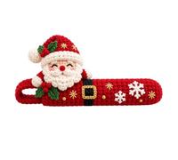 Handmade Christmas Door Handle Covers, 6 Festive Designs, Knob Protector | 6 Piece Set, Holiday Look, Easy Setup, Perfect for Present Mum Her New Home Secret Santa, Great for Christmas Use