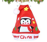 Handmade Christmas Hat Kit | Cartoon Christmas Hat Crafts for Kids | Santa Supplies Set for Kids Preschool Home Holiday Activities Girl Nursery Valentines Easter