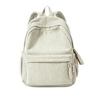 Handmade Chunky Knit Corduroy Backpack With Customizable Letters For Everyday Use Large Capacity Cute Style School Travel Companion (Bg1 One Size)