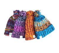 Handmade Chunky Woolly Bobble Hats.