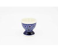 Handmade Classic Polish Pottery Egg Cup (6cm) Florence Pattern