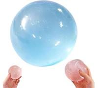 Handmade Coconut Oil Squishy Ball - 2026 Crunchy Squishy Coconut Oil Stress Ball,Slow Rising Squishy,Portable Squeeze Sand Glutinous Sensory Fidgety Toy,Improving Focus,Non-Sticky (Blue)