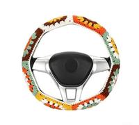 Handmade Cotton Yarn Steering Wheel Cover 14-15 Inch Soft