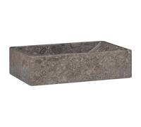 Handmade Counter Top Basin High Gloss Marble Bathroom Vanity Sink Rectangular