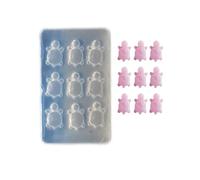 Handmade Crafting Molds Interactive Turtles Silicone Moulds Silicone Texture Small Toy Mold for Indoor and Outdoor Play Birthday Party Entertainment Molds