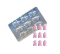 Handmade Crafting Molds Interactive Turtles Silicone Silicone Texture Small Toy Mold for Indoor and Outdoor Play Handmade Crafting