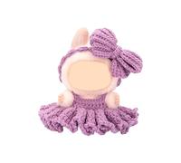 Handmade Crochet Doll Clothes Set with Step-by-Step Video Tutorial Instruction and Knitting Supplies for Beginner Adult Sewing and Knitting Accessories