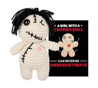 Handmade Crochet Dolls, Crochet | Positive Versatile and Funny Halloween Inspirational Dolls, Halloween Knitting, Voodoo Ornament with