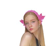 Handmade Crochet Headband for Women LittleSwan Hair Bandanas Headpiece Knitting Tiaras Wide Hairband Women Accessories