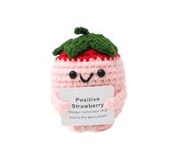Handmade Crochet Potted Plant Decor Cucumber Potato Vegetable Yarn Ornament Decor Toys Gift Crochet Positive Energy peper Up tomato Up gifts office Cards, office Potato mini image Knitted Frui