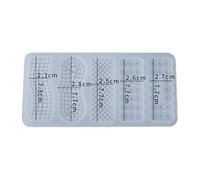 Handmade Crystal Epoxy Resin Mold Hair Pin Casting Resin Mold Art Hair Clips Barrettes Casting Silicone Pressure Pot
