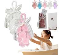 Handmade Crystal Rose Scented Soap Bouquet, Crystal Rose Soap On A Rope, Scented Soaps Flower Bouquet, Decorative Roses-Shaped Fragrance Soaps for Washing Hands and Fresh Air and Gift (2 Mix-H)