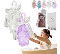 Handmade Crystal Rose Scented Soap Bouquet, Crystal Rose Soap On A Rope, Scented Soaps Flower Bouquet, Decorative Roses-Shaped Fragrance Soaps for Washing Hands and Fresh Air and Gift (2 Mix-J)
