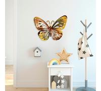 Handmade Decorative Metal Wall Accessory, 29 x 22 cm, 100% Metal (1.5 mm), Unique Hand-Painted Design, Perfect for Home Decor and Personal Touch