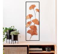 Handmade Decorative Metal Wall Accessory, 32 x 90 x 4 cm, 100% Metal, Unique Hand-Painted Design, Perfect for Home Decor, Adds Elegance & Style