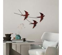 Handmade Decorative Metal Wall Accessory, 42 x 70 cm, 100% Metal (1.5 mm), Unique Hand-Painted Design, Perfect for Home Decor & Art Lovers