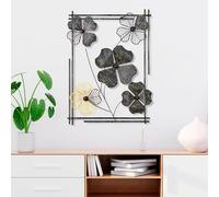 Handmade Decorative Metal Wall Accessory, 50 x 70 x 4 cm | 100% Metal, Unique Hand-Painted Design | Perfect for Home Decor & Art Lovers