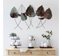 Handmade Decorative Metal Wall Accessory, 67 x 112 cm, 100% Metal (1.5 mm), Unique Hand-Painted Design, Perfect for Home Decor & Art Lovers