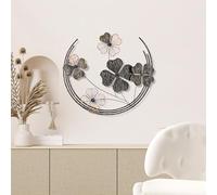 Handmade Decorative Metal Wall Accessory, 70 x 62 x 4 cm | 100% Metal, Unique Hand-Painted Design | Perfect for Home Decor & Art Lovers