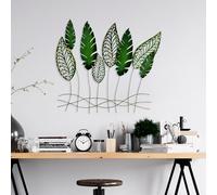 Handmade Decorative Metal Wall Accessory, 75 x 80 cm, 100% Metal (1.5 mm), Unique Hand-Painted Design, Perfect for Home Decor & Art Lovers