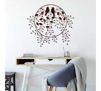 Handmade Decorative Metal Wall Accessory, 75 x 86 cm, 100% Metal (1.5 mm), Unique Hand-Painted Design, Perfect for Home Decor & Art Lovers