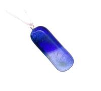 Handmade Dichroic Glass Pendant, Multi Coloured Rainbow Pendant, Handmade Dichroic Glass Necklace, 3cm x 1cm