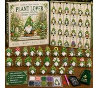 Handmade DIY 24 Days Diamond Painting Advent Calendar 2026，Green