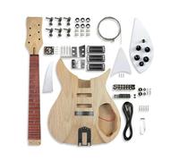 Handmade DIY Electric Guitar Kit Fixed Bridge Solid Electric Guitar