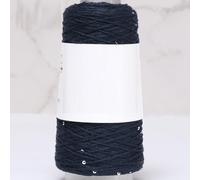 Handmade DIY Knitting fine Thread Machine-Woven Ball Yarn Hand-Knitting Crochet Sequin Thread,A07,3PC