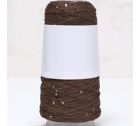 Handmade DIY Knitting fine Thread Machine-Woven Ball Yarn Hand-Knitting Crochet Sequin Thread,A08,4PC