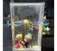 Handmade DIY Snow Scene Night Light - Snowy Street Lamp, Xmas Gifts & Indoor Christmas Decorations