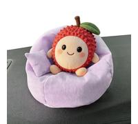Handmade Doll Bean Bag - Mini Plush Chair for Dolls and Figurines, Compact 15cm Decorative Seat with Soft Filled Design for Display and Imaginative Play, Adorable Mini Furniture Accessory
