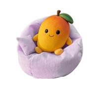 Handmade Doll Sofa Chair - 15cm Mini Sofa For Dolls, Cute Fabric Doll Furniture, Car Decor Play Accessories, For Dolls Lovers Collectors Kids, Imaginative Play Nursery Bedroom Decoration