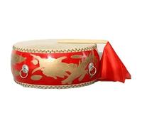 Handmade Dragon Drum for Traditional Festivals, Major Musical Instrument for Dragon Dance and Lion Dance Performances by Adults