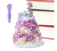 Handmade Dress Craft Kit - Princess Fashion Art Kit with Creative Materials, Diy Dress Design Set for Kids, Engaging and Educational with Step by Step Guide, Children Boys Girls Home Traveling Schools