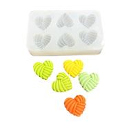 Handmade Earring Silicone Mold with Star Heart Fruit Designs for Jewelry Accessories Creation Resin Earring Silicone Mold